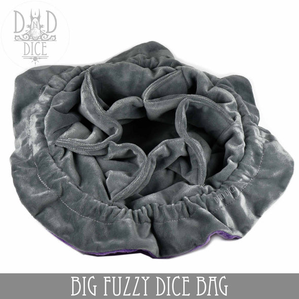 Big Fuzzy Dice Bag - 6 Colors: Tan