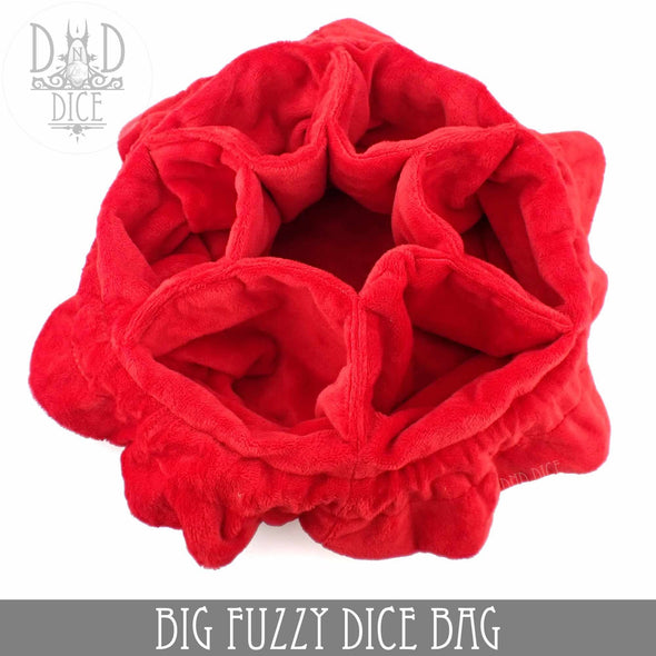 Big Fuzzy Dice Bag - 6 Colors: Tan