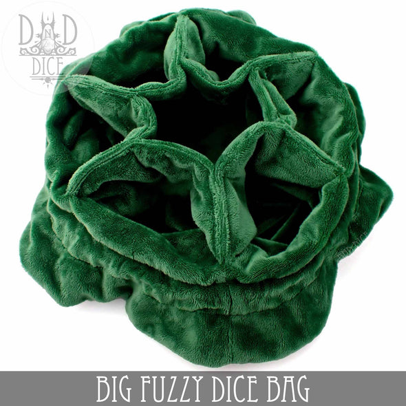 Big Fuzzy Dice Bag - 6 Colors: Tan