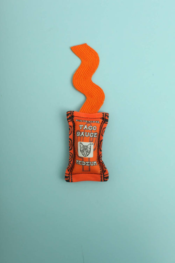 Medium Taco Sauce Cat Toy