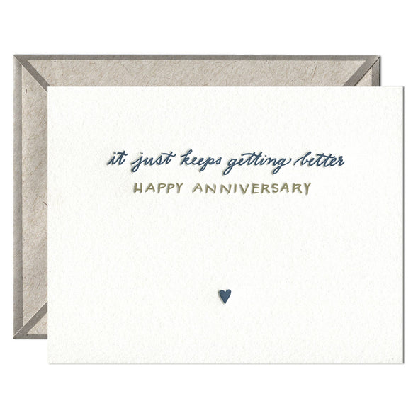 Happy Anniversary - greeting card