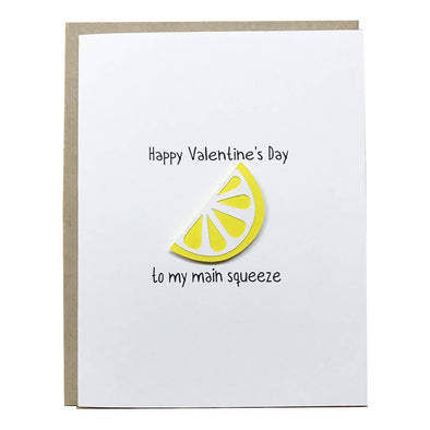 Happy Valentine's Day to My Squeeze Card