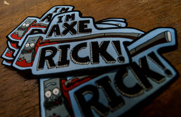 I'm Axe Rick Iron On Patch