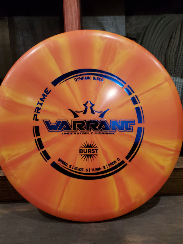 Dynamic Discs Prime Burst Warrant 177g