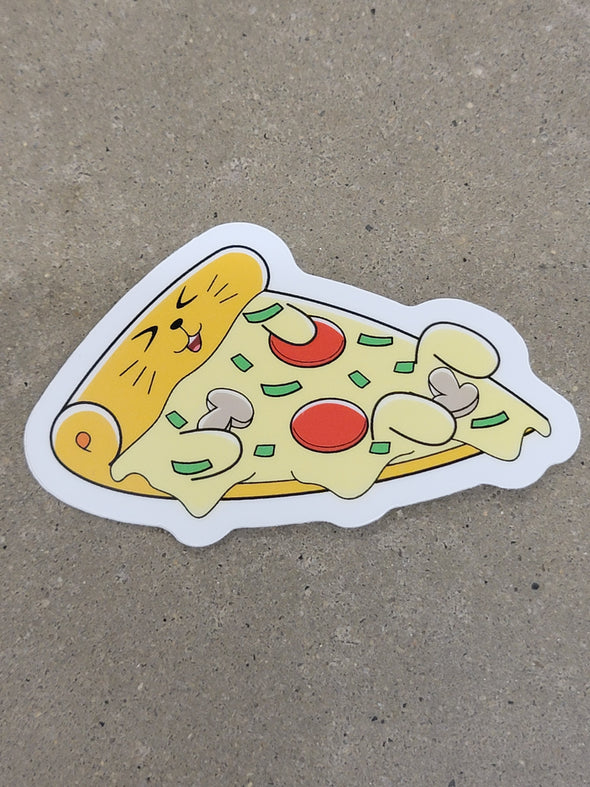 Pizza Cat Sticker