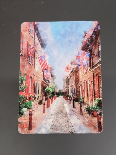 Watercolor Magnet - Elfreth’s Alley