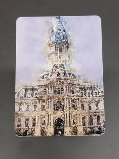 Watercolor Magnet - City Hall