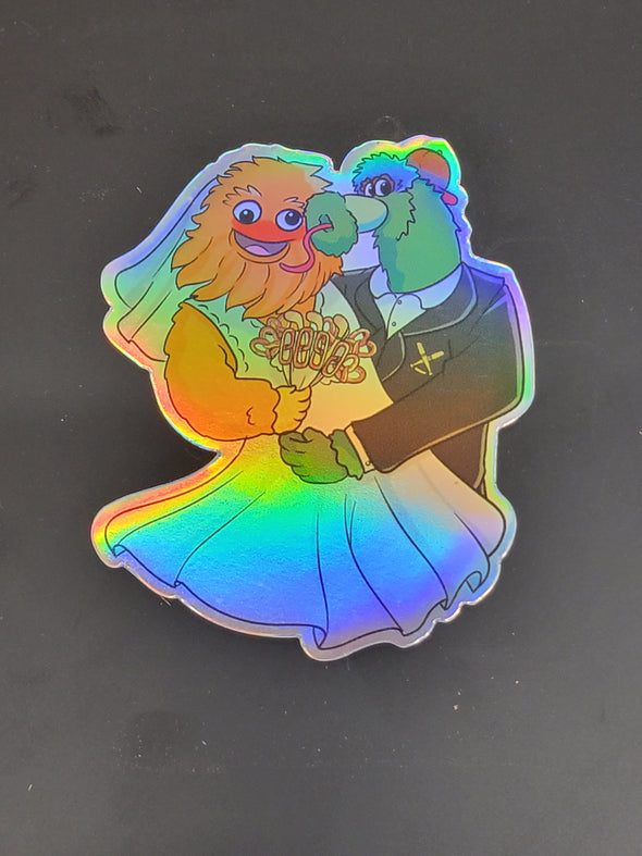 Gritty and Phanatic Newlyweds - Holographic Magnet