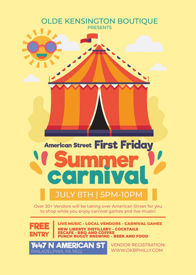 July First Friday Vendor Fee
