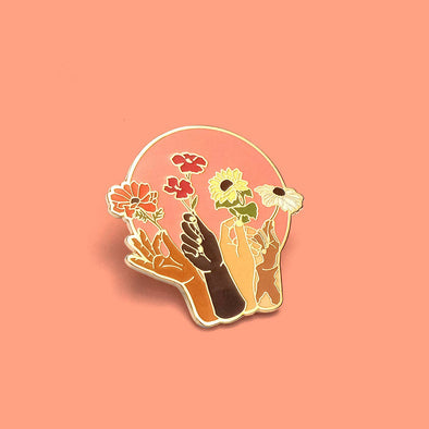 "Give Flowers" Pin by Melissa Koby