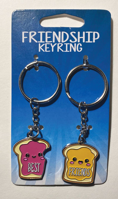 Peanut Butter and Jelly Keychain Set