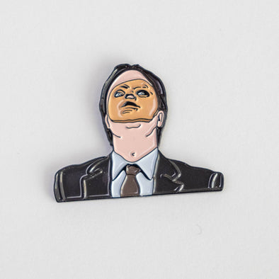 The Office Dwight CPR Mask Soft Enamel Pin