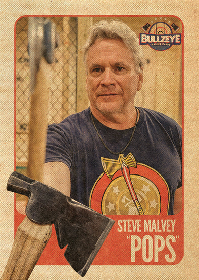 Bullzeye 12 Pack Of Custom Axe Throwing Trading Cards - Your Images