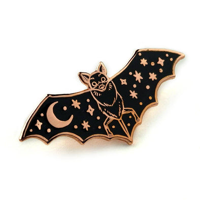 Creature of the Night Pin - Copper