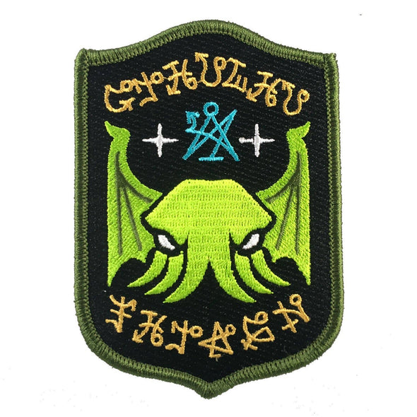 Cthulhu Fhtagn Embroidered Patch
