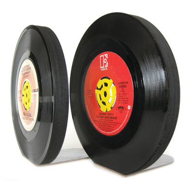 45RPM Vinyl Record Bookends