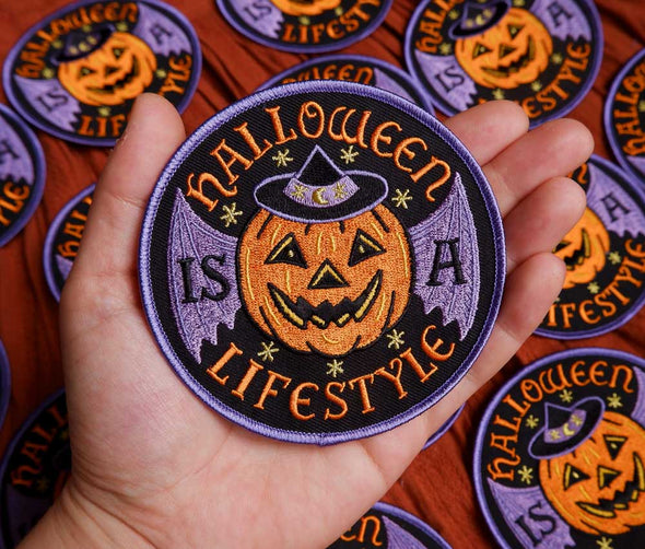 Halloween is a Lifestyle - Embroidered Patch