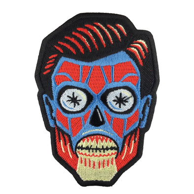 They Live Alien Head Patch